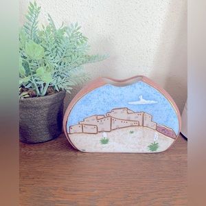 Native American Hopi Pottery Signed Patricia B Southwestern Boho decor Design
